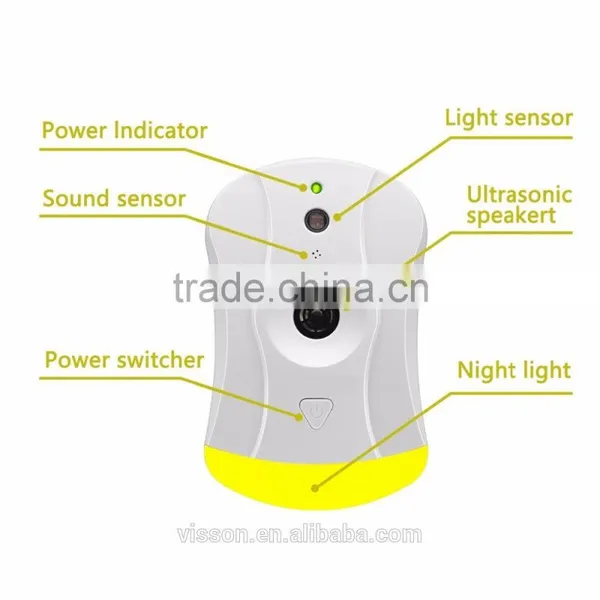 VS-325 Pest Reject Plug, Multiple Pest Repeller for Rats,mice,ants,cockroaches,spider,mosquitoes,ants,wapes,lice,fleas,bed Bugs photo-3