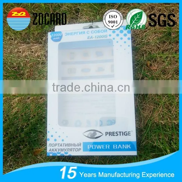 Custom Size Transparent Plastic Mobile Cell Phone Case Packaging Box photo-3