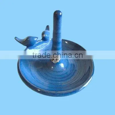 Lovebirds Favor Ring holder wedding Ring Holder