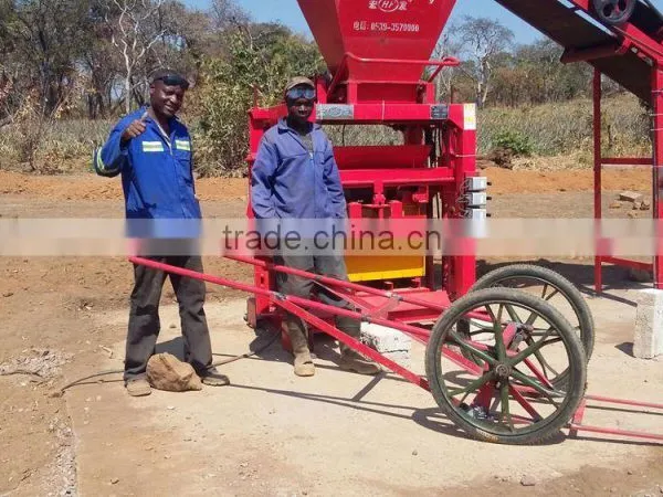 QTJ4-35B2 Interlocking Concrete Block Making Machine photo-2