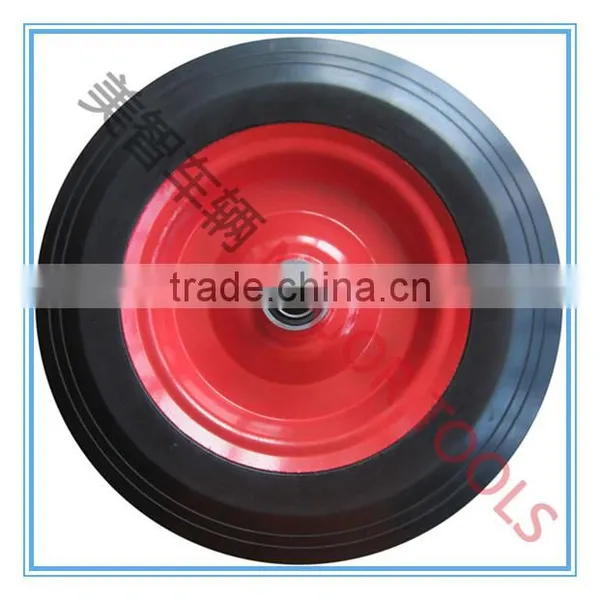 12x2.5 Heavy Load Solid Rubber Wheel for Wheelbarrow photo-2