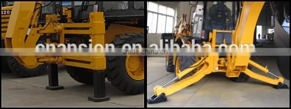 WZ30-35 100HP 4x4 гидравлический экскаватор-погрузчик для земляных работ photo-6
