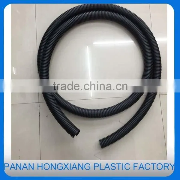 Double Deck Split Openable Tubing Conduit Hose Black Double Split Tube Split Corrugated Nylon Conduit photo-3