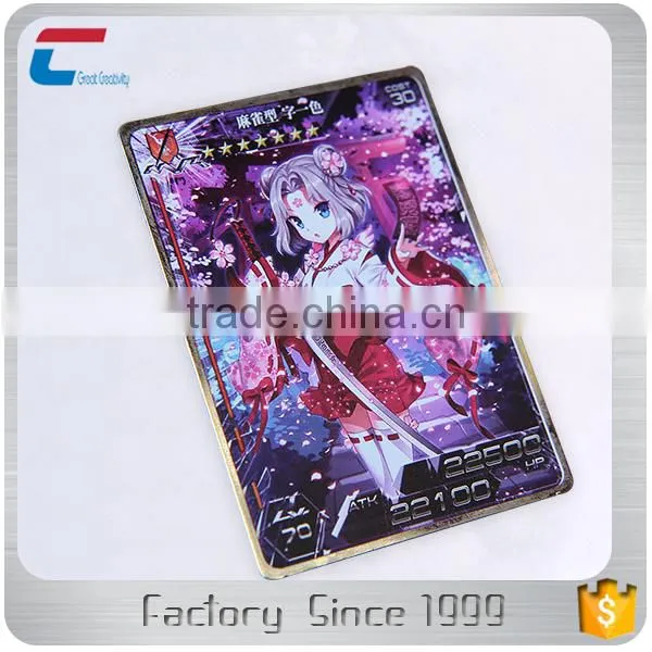 Customized Color Printing Metal Portrait Card photo-4