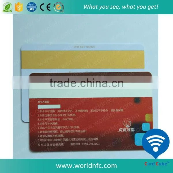 Hi-co CMYK Printing Magnetic Card photo-2
