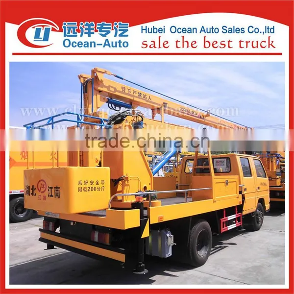 Chinese Famous Chassis Brand Aerial Working Vehicle Price for Sale photo-3