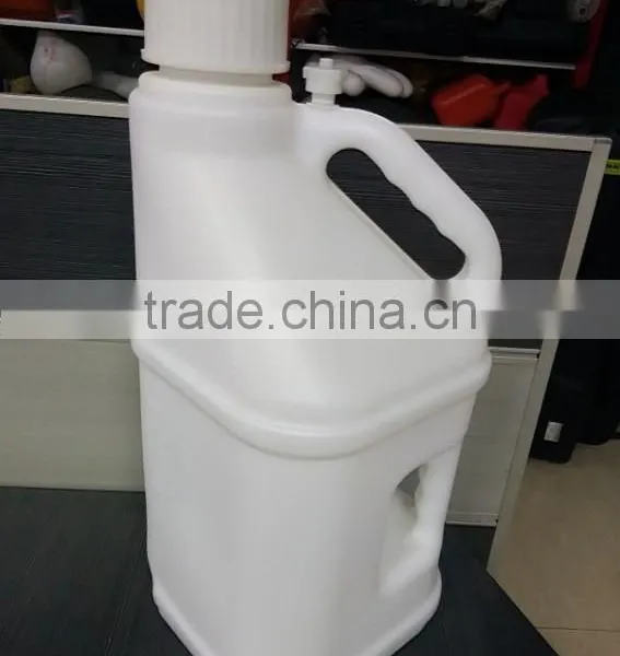 OEM Blow Molding New Design Oil Bucket Jerry Can Oil Drum Plastic Jug Milk White for Sale photo-3