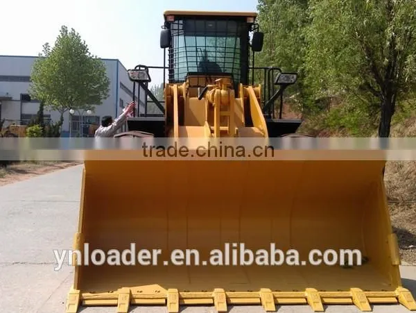 Hindustan Wheel Loader 2021 Price/Weichai Steyr Diesel Luneng Used Wheel Loader With Grass Grasper photo-4