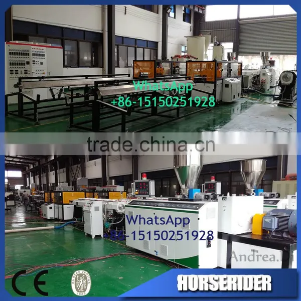 PVC Conduit Four Pipe Cavity Extrusion Machine Production Plant Manufacturer photo-3