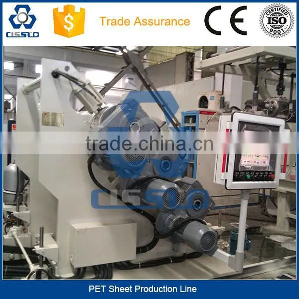 HIGH PERFORMANCE BIGGER OUTPUT DOUBLE SCREW PET SHEET PRODUCTION MACHINE photo-4