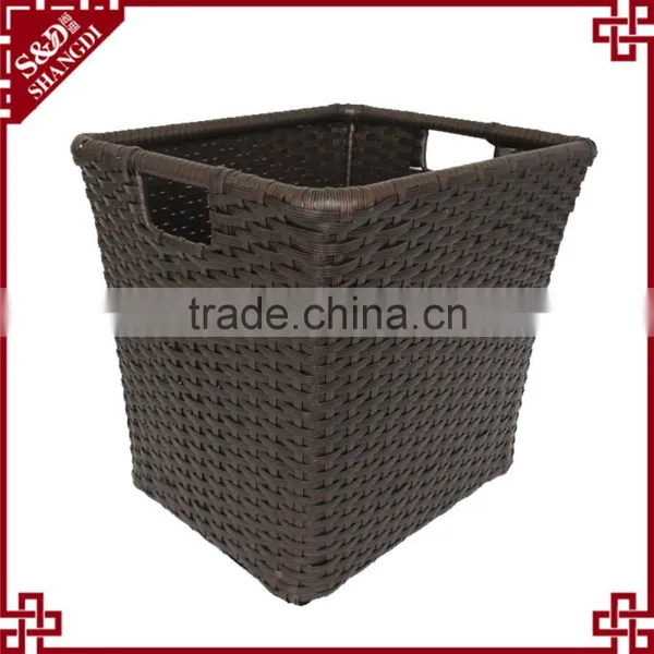 Customize Size Large Rattan Handmade Dirty Cloth Basket for Home or Hotel photo-3
