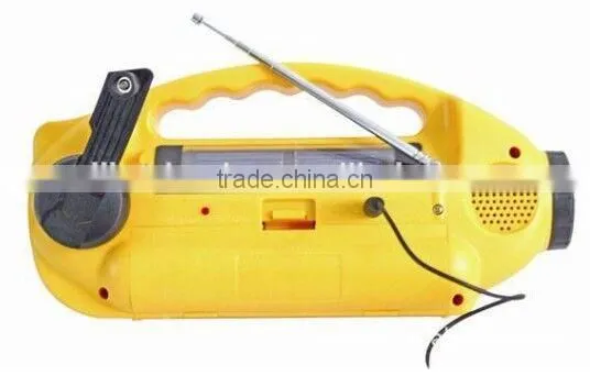 Solar Dynamo Radio With LED Torch and Cell Phone Charger and Thermometer photo-5