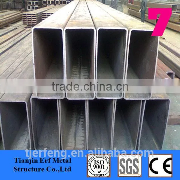 Galvanized SHS RHS Hollow Section Steel Pipe,galvanized Square Steel Tube photo-3