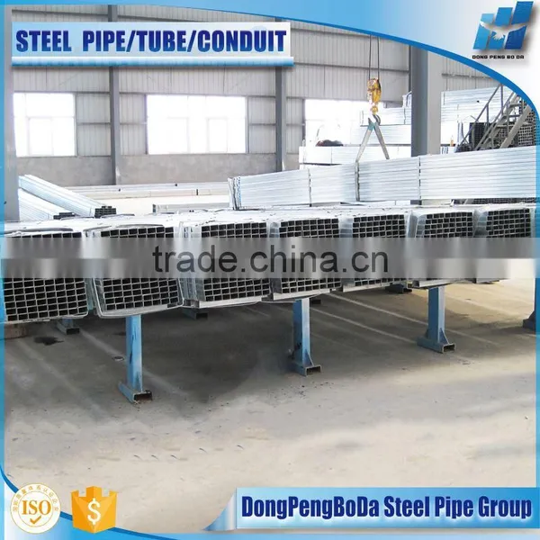 Znic Coated 20x20x0.7mm Pre Galvanized Square Steel Pipe photo-2