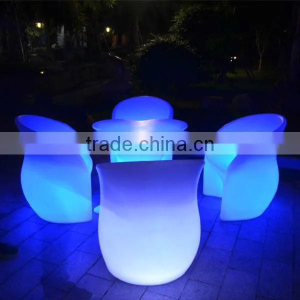 APP Control System Led Table Color Changing Rechargeable Led Outdoor Garden Furniture photo-3