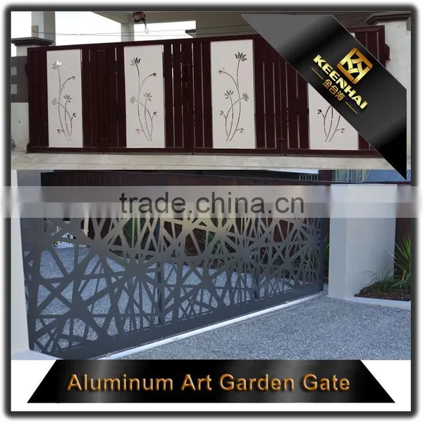 Decorative Carving Panel Aluminum Perforated Laser Cut Door Design photo-2