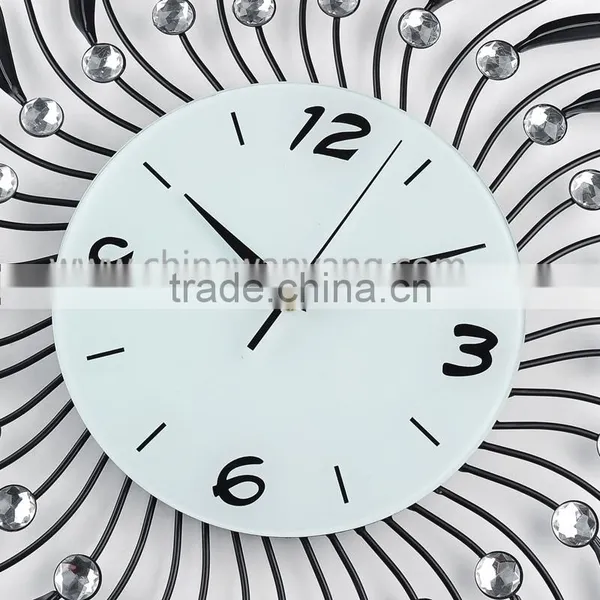 2016 European Style Home Decration Diy Metal Wall Clock photo-2