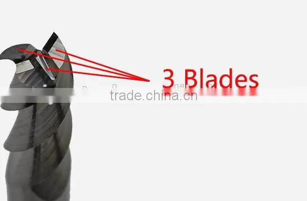 4x6x11x55mm 3 Flute HSS & Aluminium End Mill Cutter CNC Bit Hard End Milling Cutter CNC Milling CNC Tool Drill Bit photo-2