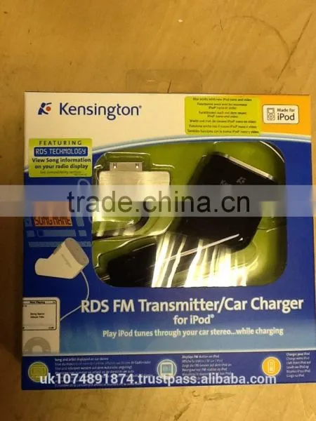 RDS FM Transmitter/Car Charger