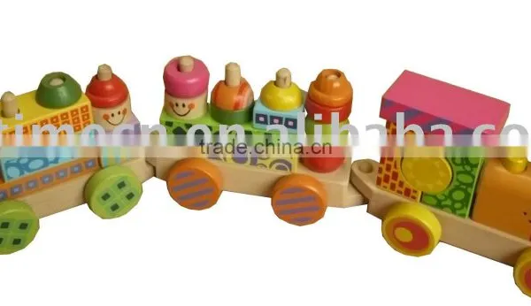 wooden train / blocks train/ woden toy