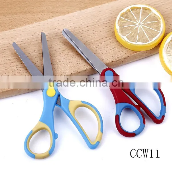 Superior Quality Student Scissors With Soft PP TPR Grip Handles photo-4