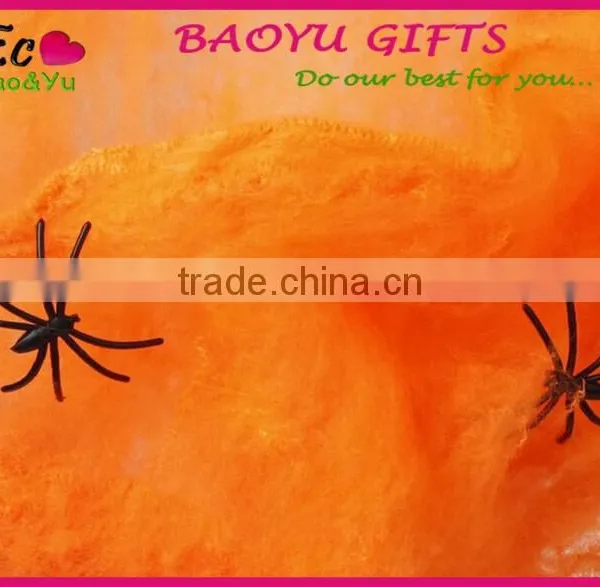 Halloween Party Decorations Cobweb With Spiders photo-2