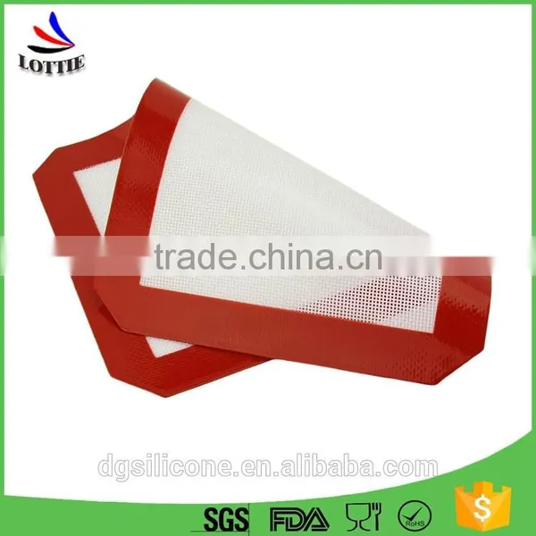China Manufacturer Reusable Food Grade Silicone Non Stick Baking Mat,anti-slip Silicone Baking Mat Set photo-3
