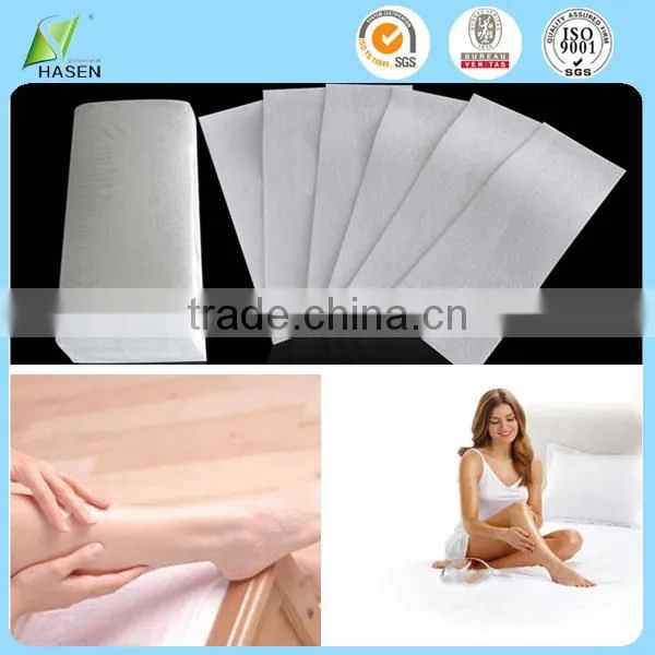Wholesale Disposable Depilatorywax Strips/ Waxing Strip Rolls /hair Removal Wax Strips