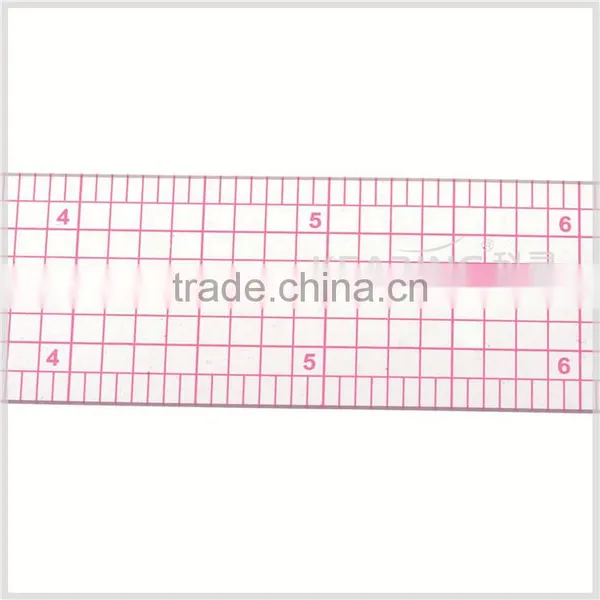 Good Sell Fashion Design Straight Plastic 1"*12" Fashion Design Ruler in Sanwich Line#B-60 photo-4