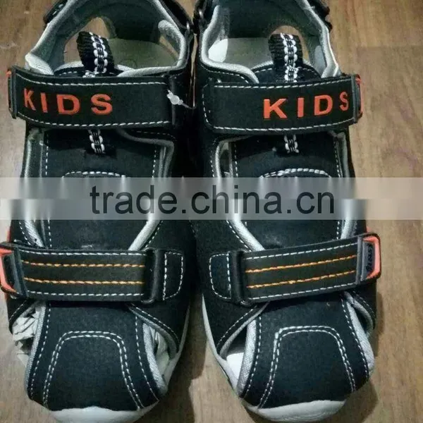 Cheap Kids Footwear Stocklot pu Sandal Kid Sandal photo-2
