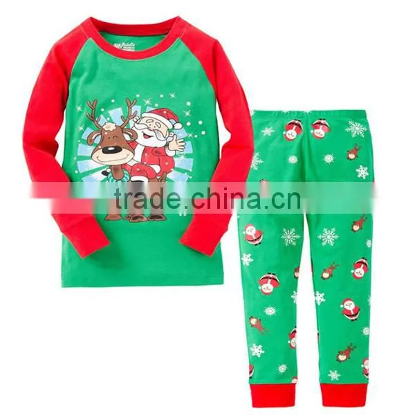 Wholesale 2016 Fashion Autumn Winter Sleepwear Cotton Boys Pajamas photo-3