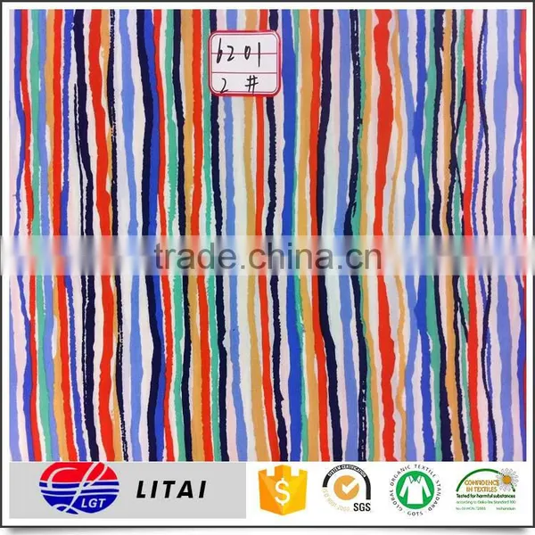 Hot Selling 100% Rayon Printed Fabric Stock photo-3