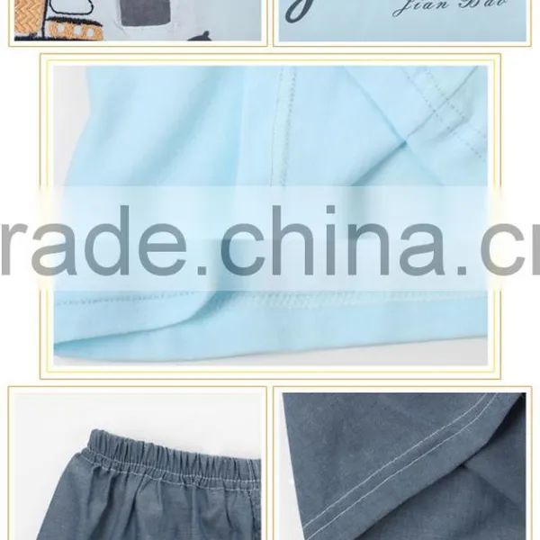 Hot Selling Wholesale Childrens Fashion Clothing Baby Clothes Set for Boys photo-3