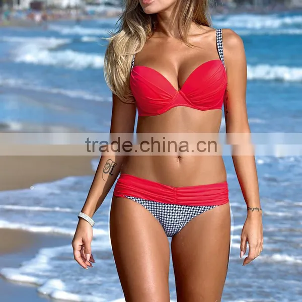 Wholesale Custom Bottom Swimsuit Girls Nylon Bikini Panties photo-2