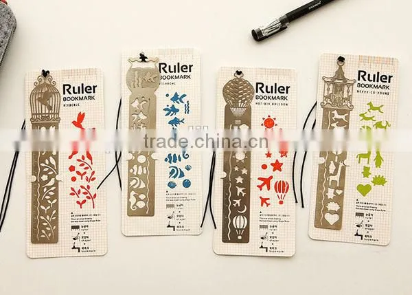Metal Bookmark Ruler /Planner Scrapbooking Templates photo-3