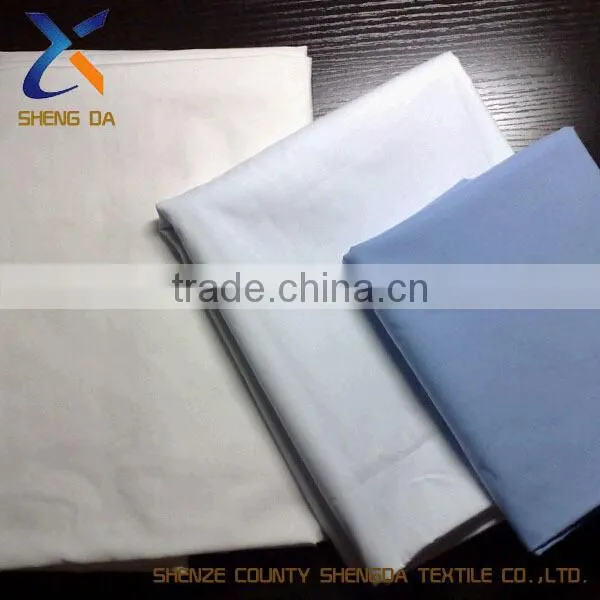 Wholesale Plain White Poly/cotton Fabric photo-2