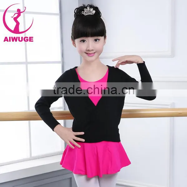 Children Soft Knitted Sweater Dancing Winter Coats Ballet Leotards Dancewear photo-2