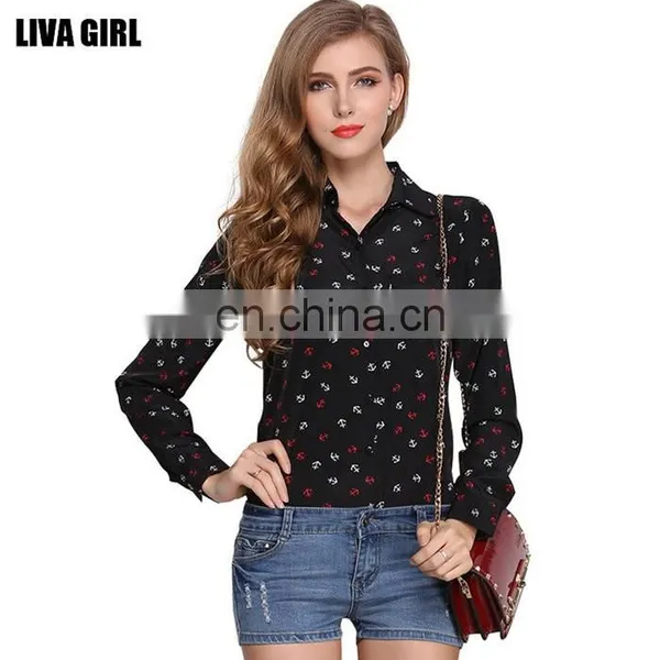 Long Sleeve Chiffon Blouse,fashion Chiffon Blouse,chiffon Blouse Patterns