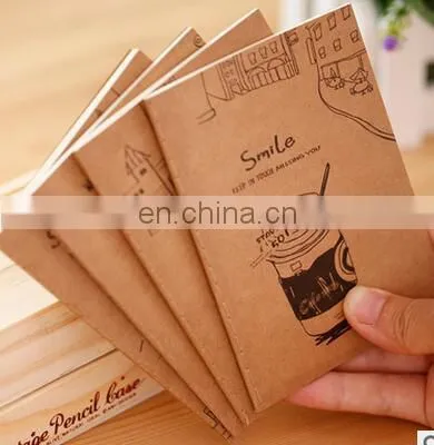Retro Childhood Memories Of The Kraft Paper Diary Notes Kraft Copybook School Supplies Diary