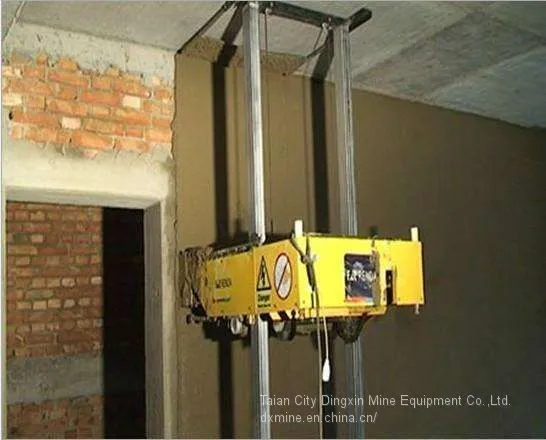 Automatic wall plastering machine from China supplier