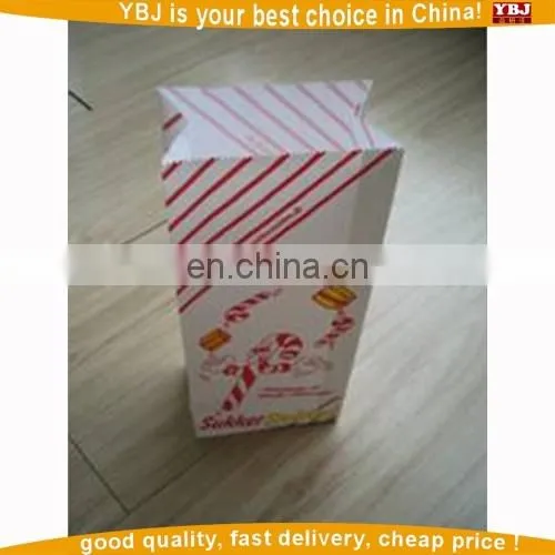 Food Grade Printed White Kraft Paper Bag For Bread photo-4
