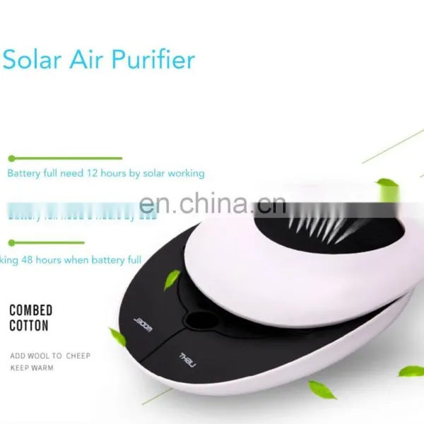 Sports Car Shape Solar Powered Car Air Freshener Air Purifier for Car, Air Purification Box photo-6