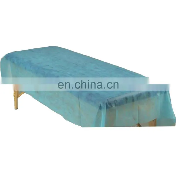 Non-woven Hospital Medical Disposable Bed Sheet Blue/disposable Nonwoven Bed Sheet/bed Cover photo-2