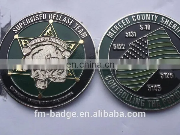 Coins Antique Metal Stamping Enamel Coin photo-3