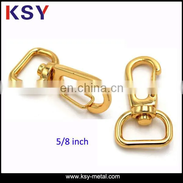 Shiny gold Fashion Custom Metal Dog Clip