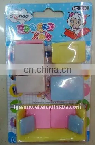 2013 Shaped novelty erasers