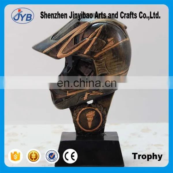 Motorcycle Hand Cup Memorial Resin Decoration Wholesale of Arts and Crafts Creative Trophy