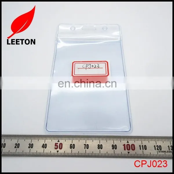 Cheap Transparent PVC ID Card Badge Holder photo-4
