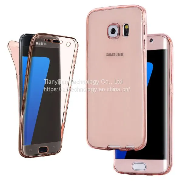 Cover Case UltraThin Slim 360 TPU Gel Skin Pouch fr Samsung Galaxy S9 S8+ S7Plus photo-3