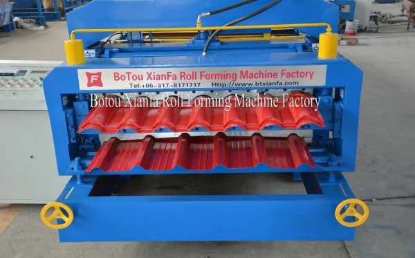 IBR Double Color Steel Roofing Machine photo-3